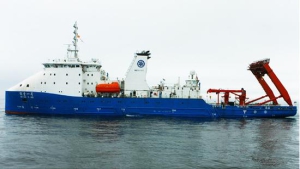 中国科学院“探索一号”船。  中科院供图